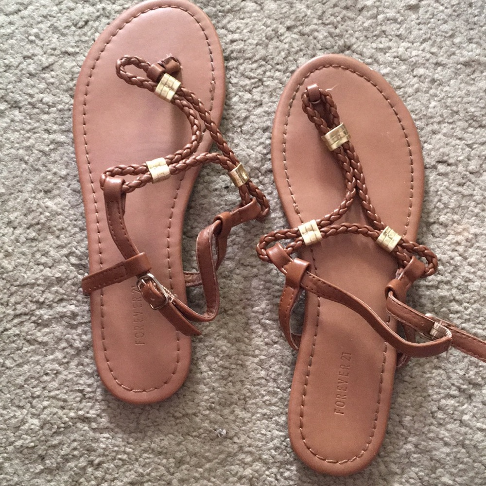 Braided Thong Sandals
